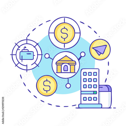 tokenized asset icon, tokenized asset vector illustration-simple illustration of tokenized asset, perfect for tokenized asset logos and icons