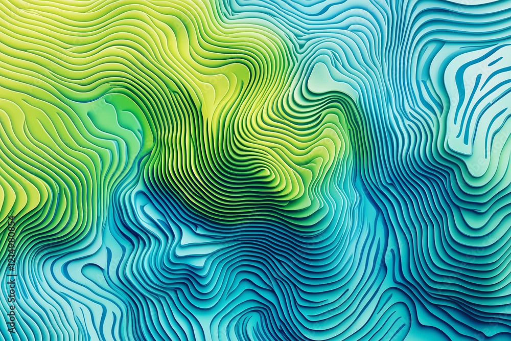 colorful, abstract painting with green and blue lines. The painting has a sense of movement and energy, with the lines appearing to be in motion. The colors are vibrant and eye-catching colorful, abstract painting with green and blue lines. The painting has a sense of movement and energy, with the lines appearing to be in motion. The colors are vibrant and eye-catching