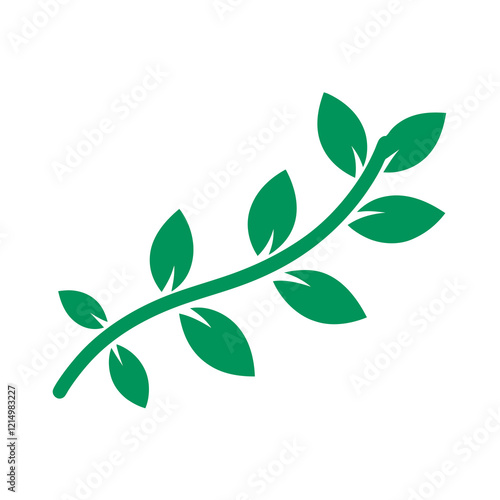 green leaves vector