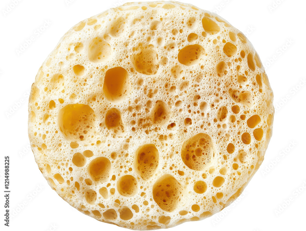 Isolated Yellow Sponge Texture Isolated Yellow Sponge Texture