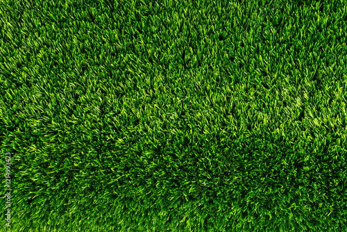 Background from artificial  green grass.