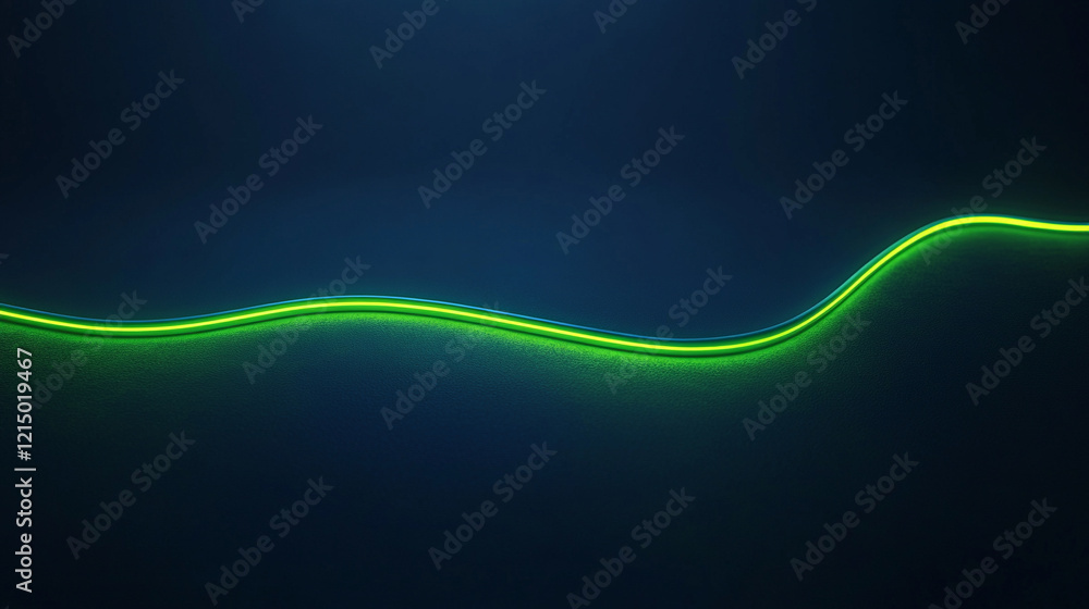 Blue background with a neon green wavy line in the middle glowing softly, dark gradient backdrop, minimalistic bright tone, blurred empty space for captions or text with a sense of calm and focus
Blue background with a neon green wavy line in the middle glowing softly, dark gradient backdrop, minimalistic bright tone, blurred empty space for captions or text with a sense of calm and focus