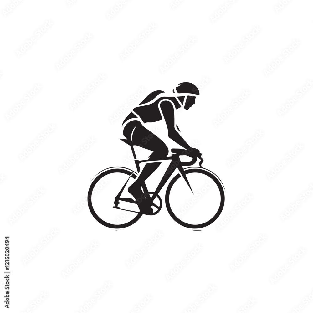 silhouette of a person riding a bike silhouette of a person riding a bike