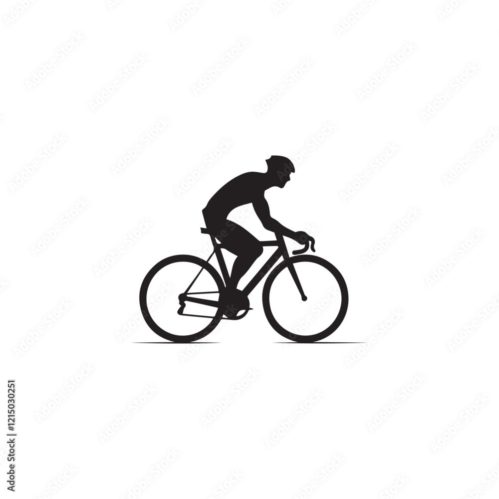 silhouette of a person riding a bike silhouette of a person riding a bike