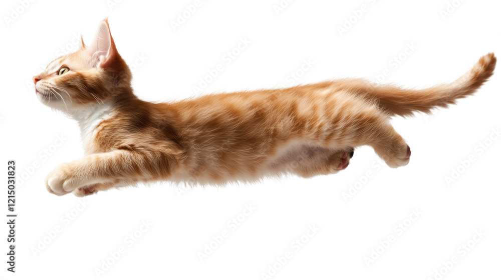 Ginger Kitten in Motion: A playful ginger kitten leaps gracefully through the air, its tiny paws extended, capturing a moment of pure feline energy and agility. Ginger Kitten in Motion: A playful ginger kitten leaps gracefully through the air, its tiny paws extended, capturing a moment of pure feline energy and agility.