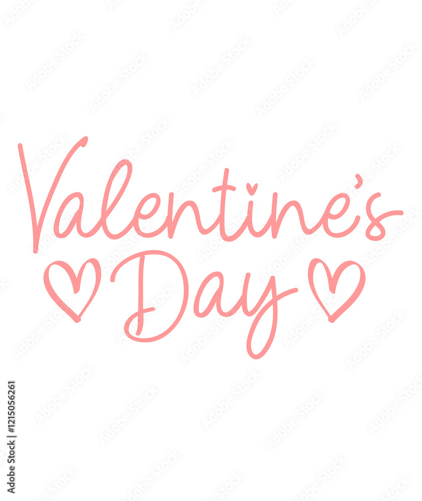 Valentine’s Day typography text on plain white transparent isolated background for card, shirt, hoodie, sweatshirt, apparel, tag, mug, icon, poster or badge Valentine’s Day typography text on plain white transparent isolated background for card, shirt, hoodie, sweatshirt, apparel, tag, mug, icon, poster or badge