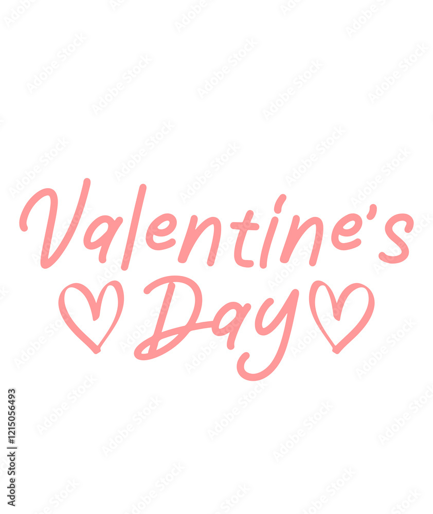 Valentine’s Day typography text on plain white transparent isolated background for card, shirt, hoodie, sweatshirt, apparel, tag, mug, icon, poster or badge Valentine’s Day typography text on plain white transparent isolated background for card, shirt, hoodie, sweatshirt, apparel, tag, mug, icon, poster or badge