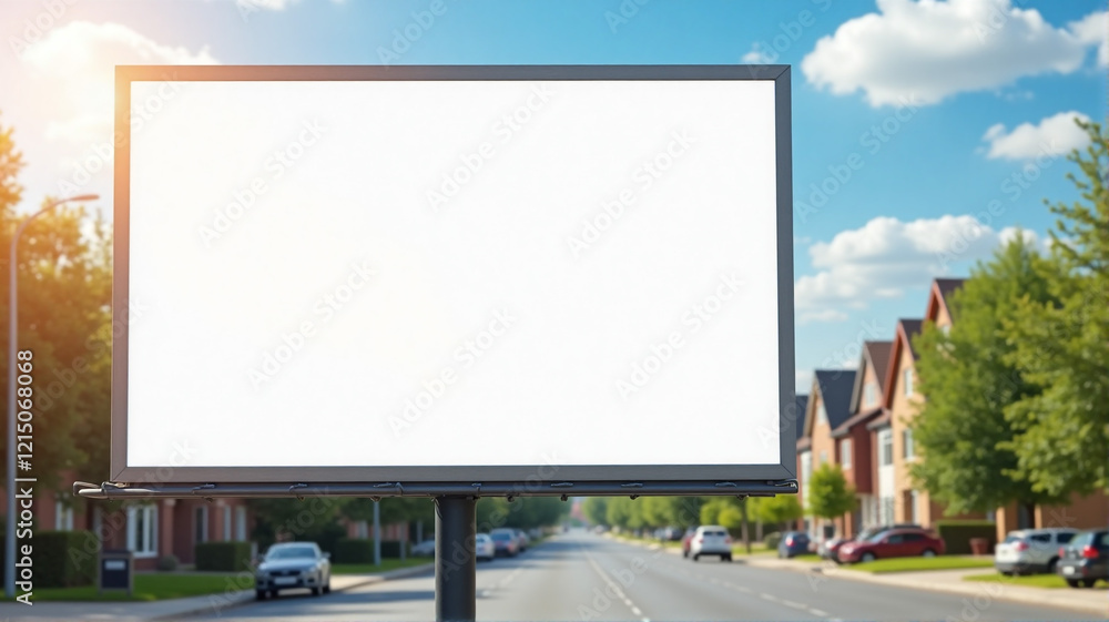 Fototapeta premium billboard in the city