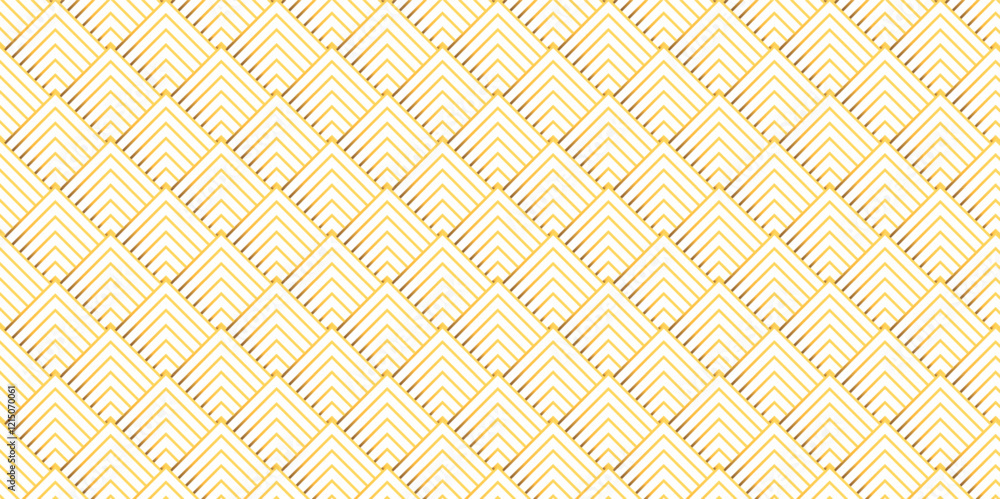 Overlapping Pattern Minimal diamond geometric abstract wave square line. yellow color seamless tile stripe geometric create retro square line backdrop pattern background. Overlapping Pattern Minimal diamond geometric abstract wave square line. yellow color seamless tile stripe geometric create retro square line backdrop pattern background.