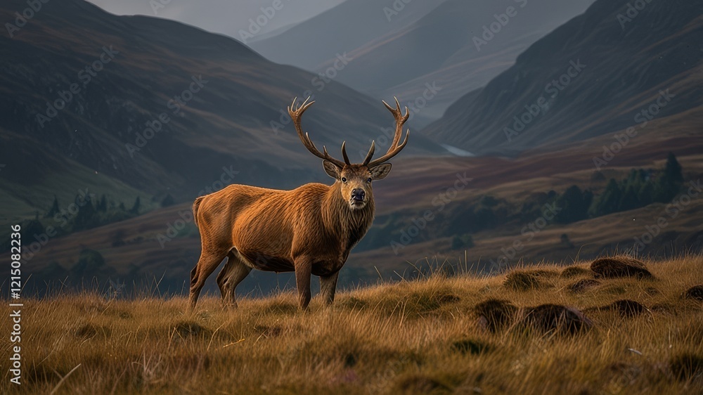 Fototapeta premium Monarch Of The Glen