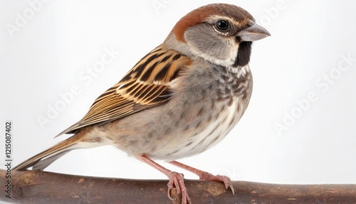 sparrow on a branch photo