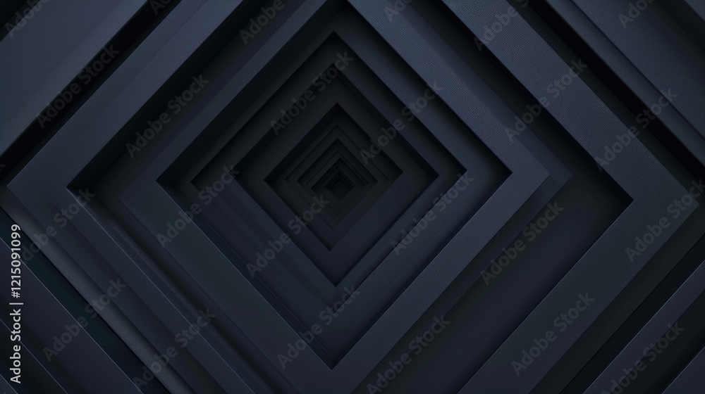 Obraz premium Abstract Dark Geometric Pattern