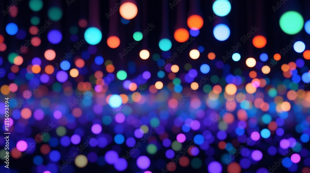 Abstract colorful bokeh lights creating a dreamy atmosphere. Abstract colorful bokeh lights creating a dreamy atmosphere.
