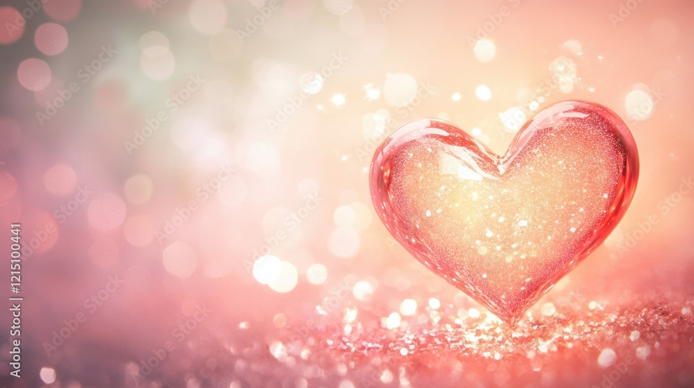 A minimalist Valentine background with a large heart outlined in glowing light on a soft pink canvas. A minimalist Valentine background with a large heart outlined in glowing light on a soft pink canvas.