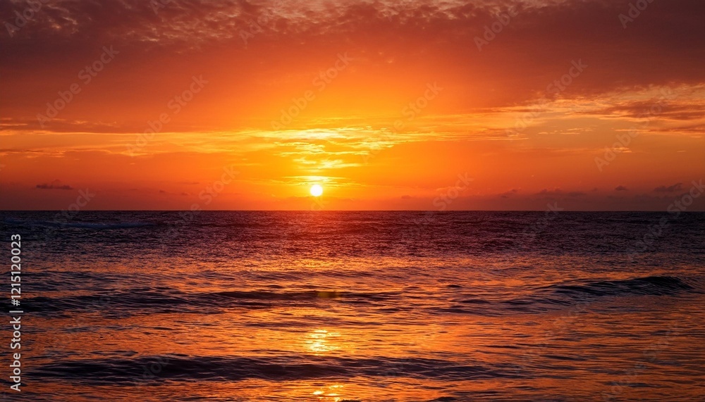 Fototapeta premium sunset at the beach
