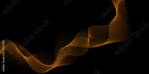 Abstract wavy lines Digital frequency track equalizer background. colorful web line and valleys is featured in an abstract background illustration. Energy technology concept modern backdrop. vector