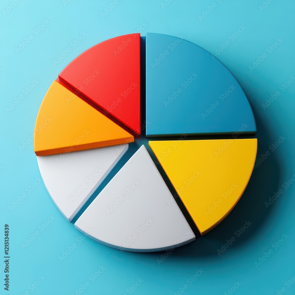 Craft a visually appealing pie chart with a modern twist Craft a visually appealing pie chart with a modern twist