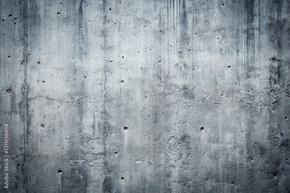 Obraz premium Minimalist Grey Grunge Concrete Wall Texture Background Stock Photo