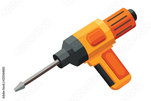 Screwdriver isolated on white background.