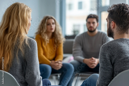 Mental health care therapy concept, made Generative AI