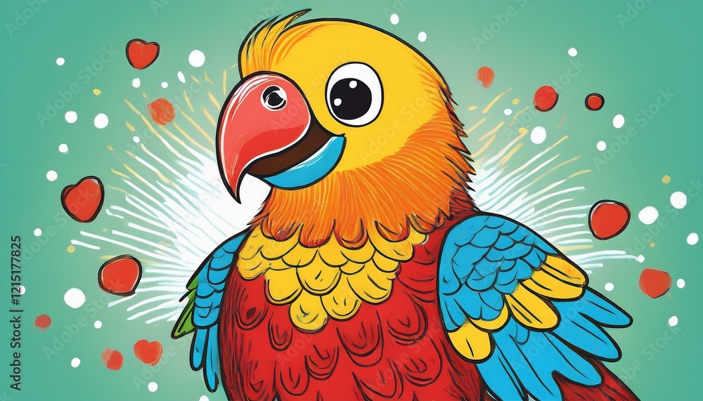 Obraz premium parrot 