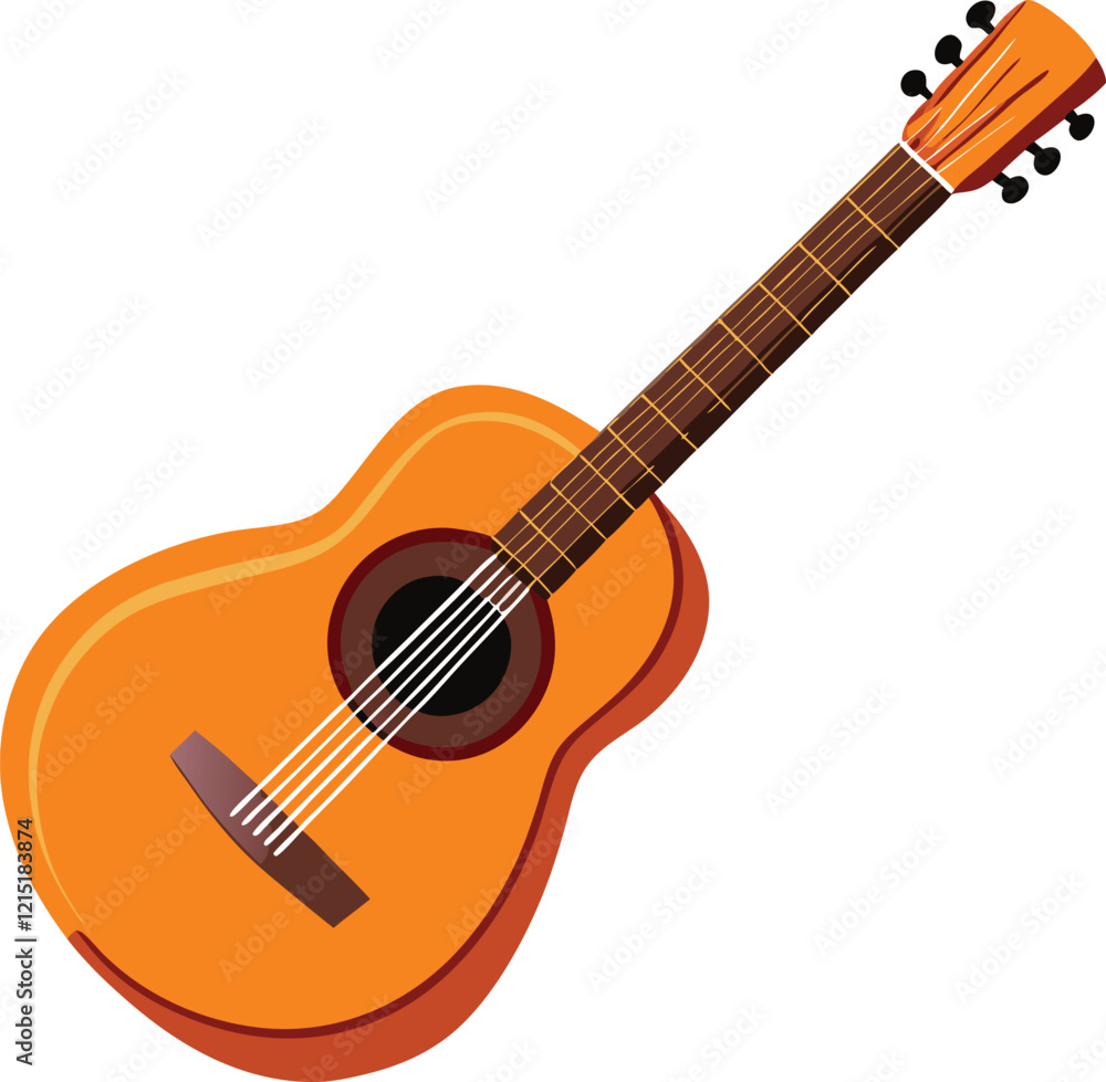 Obraz premium guiter vector