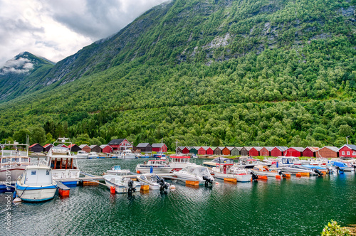 Tableau sur toile Stordal is a municipality in More og Romsdal county in Vestlandet region, Norway