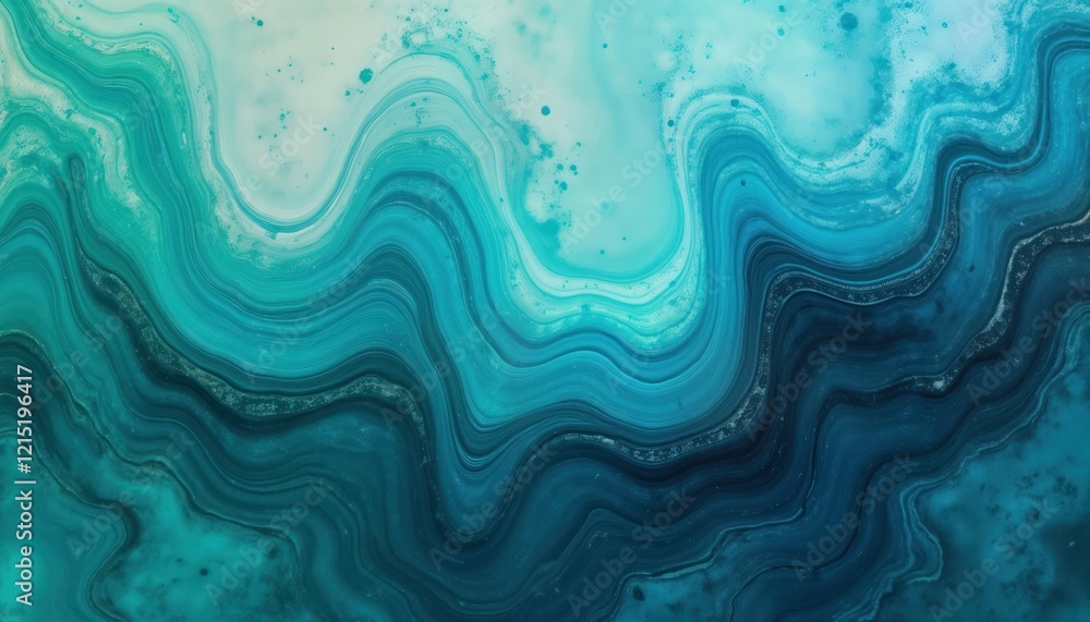 Abstract teal blue green gradient background with fluid grunge texture. Smooth flowing lines, colors blend beautifully. Modern, elegant design suitable for creative projects. Looks like liquid Abstract teal blue green gradient background with fluid grunge texture. Smooth flowing lines, colors blend beautifully. Modern, elegant design suitable for creative projects. Looks like liquid