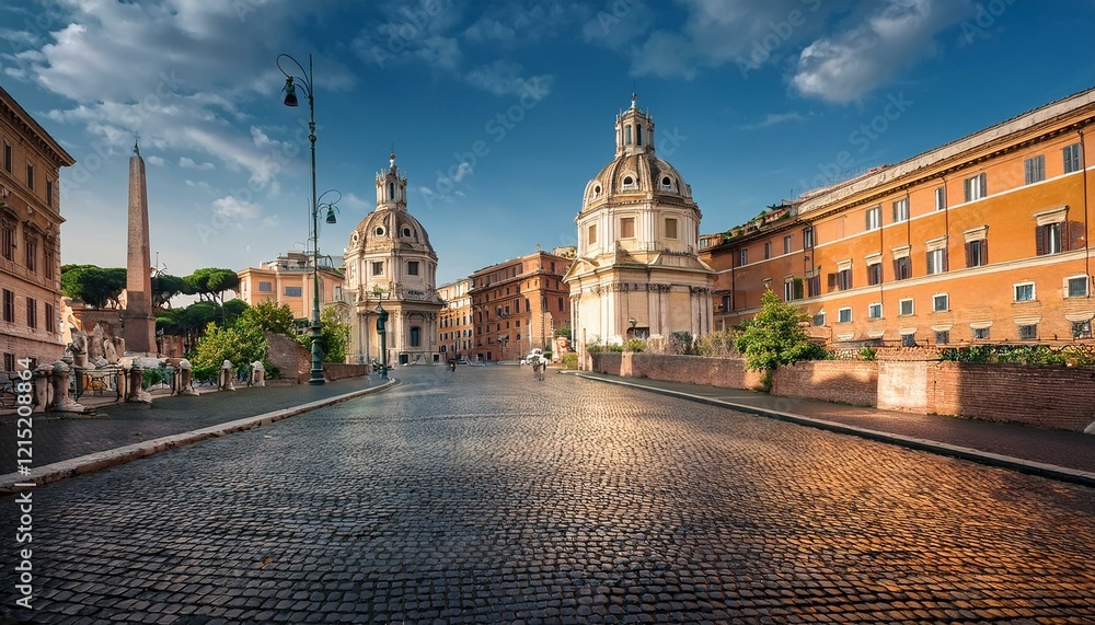 Naklejka premium view of the city