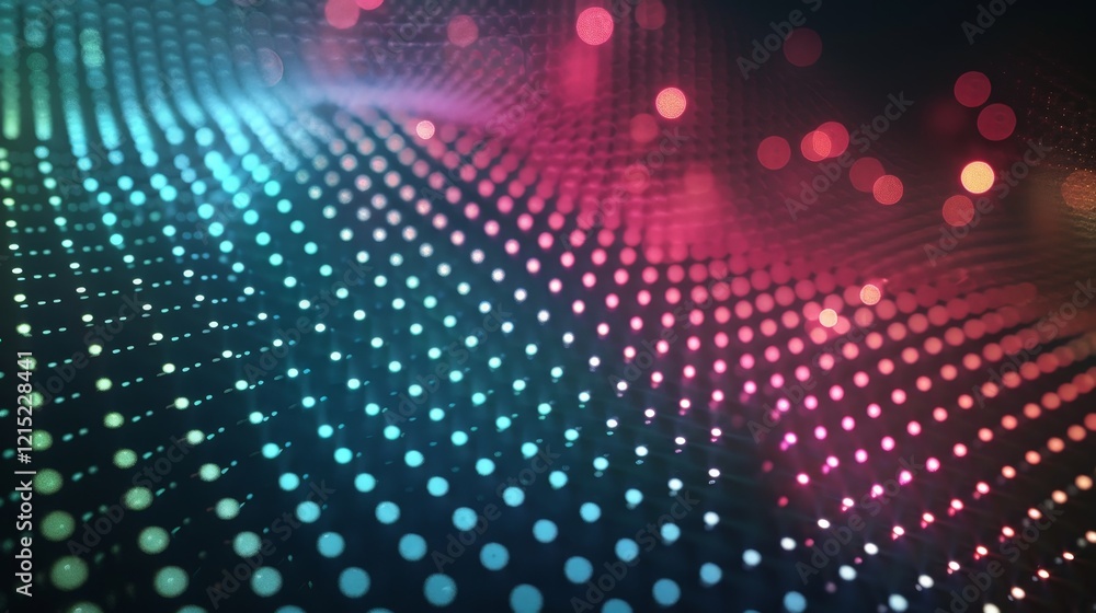 Abstract Colorful Dotted Pattern Abstract Colorful Dotted Pattern