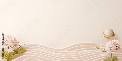 Serene Minimalist Backgroun...