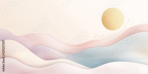 Pastel Dreamscape: A gentle...