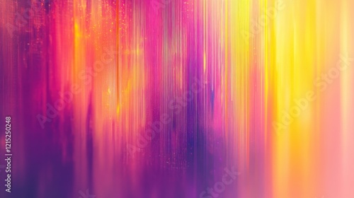 Wallpaper Mural Deep Learning Visualizations with Colorful Gradients Torontodigital.ca