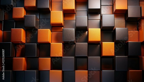 abstract background with cubes