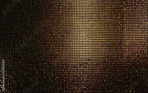 Gold square, light, glitter background image, texture, banner, decoration