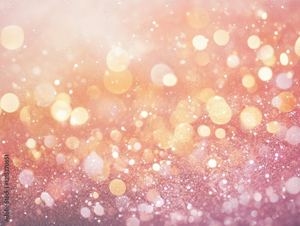 Sparkling Pink Party Confetti Shower Background Image Sparkling Pink Party Confetti Shower Background Image