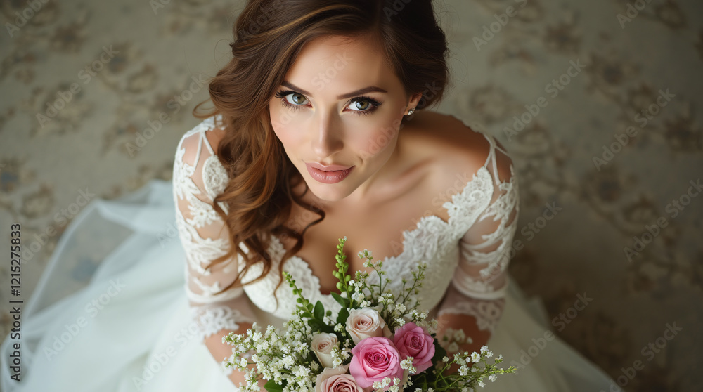 bride with bouquet bride with bouquet