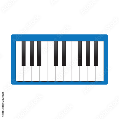 pianica icon illustration design template photo