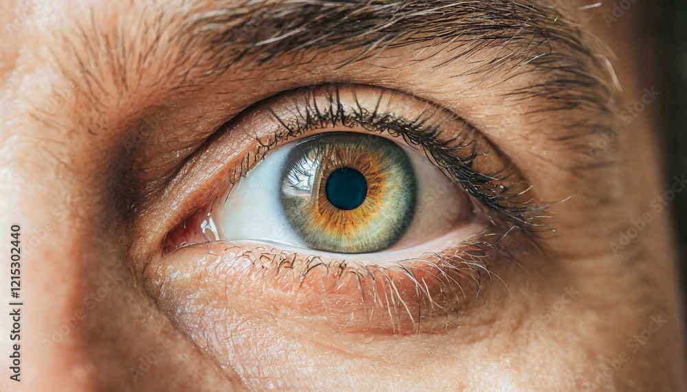 Close-Up of Human Eye Highlighting Vision and Optical Clarity Close-Up of Human Eye Highlighting Vision and Optical Clarity