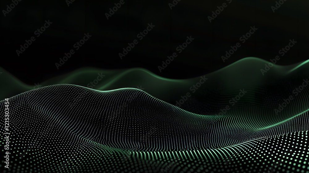 Green matrix technology background Green matrix technology background