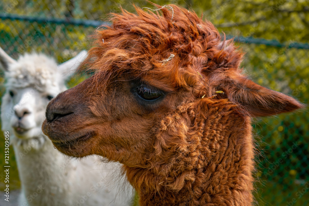 Fototapeta premium Alpaca