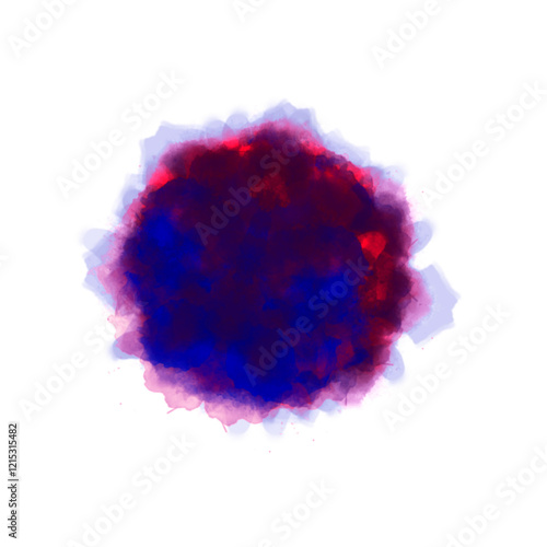 Colorful Abstract Cloud Graphic