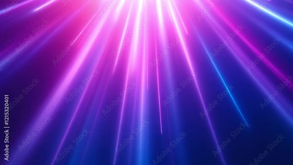Radiant pink and blue abstract rays emanating from the center, perfect for dynamic and creative projects.