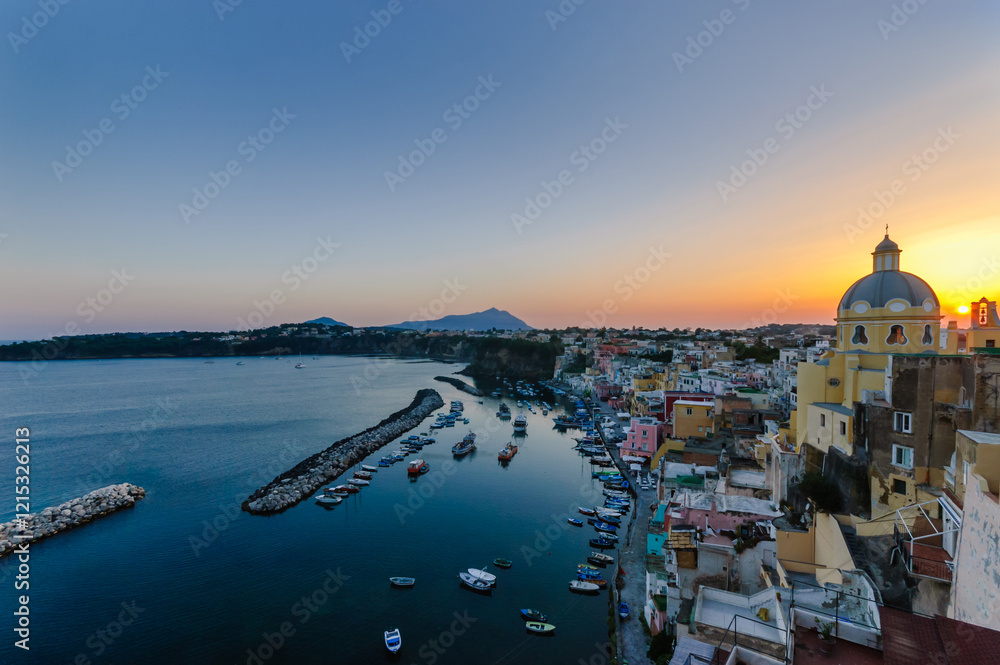 Fototapeta premium Procida (Na): Corricella