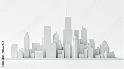 Wallpaper Mural city skyline Torontodigital.ca