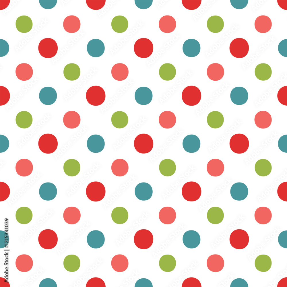 Seamless Colored Dots Pattern – Vibrant and Playful Design for Modern Backgrounds and Textiles Seamless Colored Dots Pattern – Vibrant and Playful Design for Modern Backgrounds and Textiles