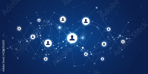 Network connection structure