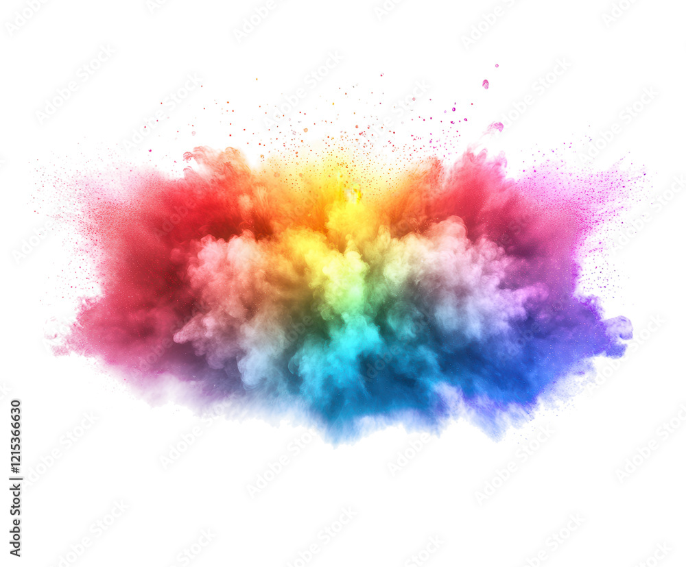 A multicolored spray paint splash with layered textures. PNG transparent. A multicolored spray paint splash with layered textures. PNG transparent.