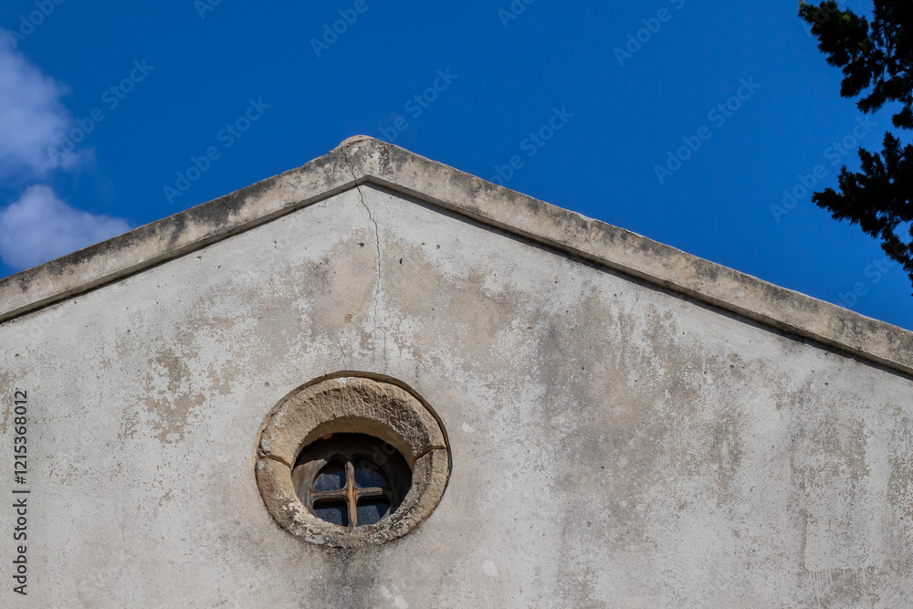 Detail of a chapel, Parakklesi, Corfu, Greece Detail of a chapel, Parakklesi, Corfu, Greece