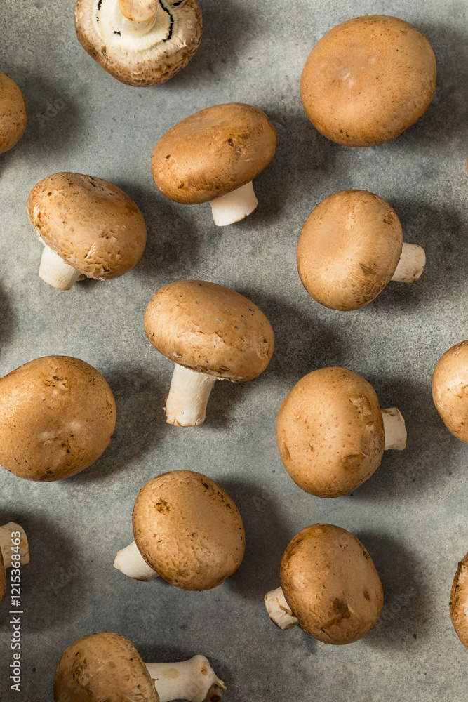 Raw Organic Cremini Baby Bella Mushrooms Raw Organic Cremini Baby Bella Mushrooms